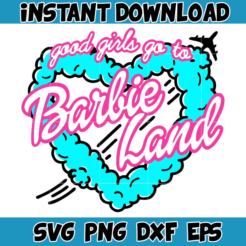 BarBie Doll Barbi Icons and Svg, Come On Let's Go Party Svg, Letters Cricut Files Digital Download SVG (12).jpg