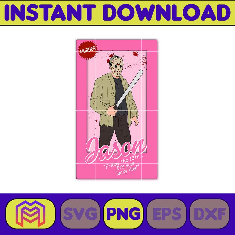 Horror Dolls Png Set, Horror Characters Png, Horror Characters, Pink doll PNG, Horror Characters Sublimation, Horror Png (3).jpg