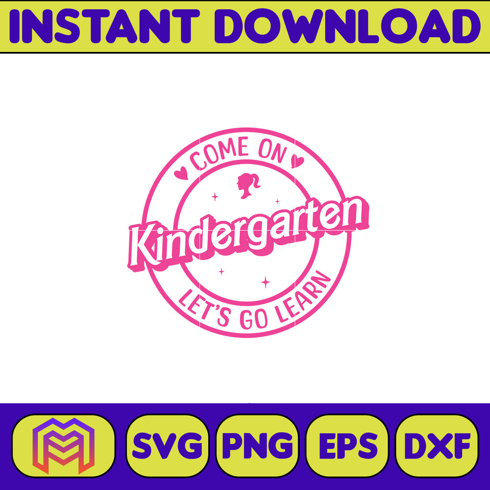 Barbi Teacher Svg,Back To School Svg, Kindergarten Svg, First Day Of School Svg, Barb Doll Barb Girl Svg Back To School (1).jpg