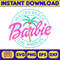 BarBie Doll Barbi Icons and Svg, Come On Let's Go Party Svg, Letters Cricut Files Digital Download SVG (25).jpg