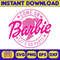 BarBie Doll Barbi Icons and Svg, Come On Let's Go Party Svg, Letters Cricut Files Digital Download SVG (51).jpg