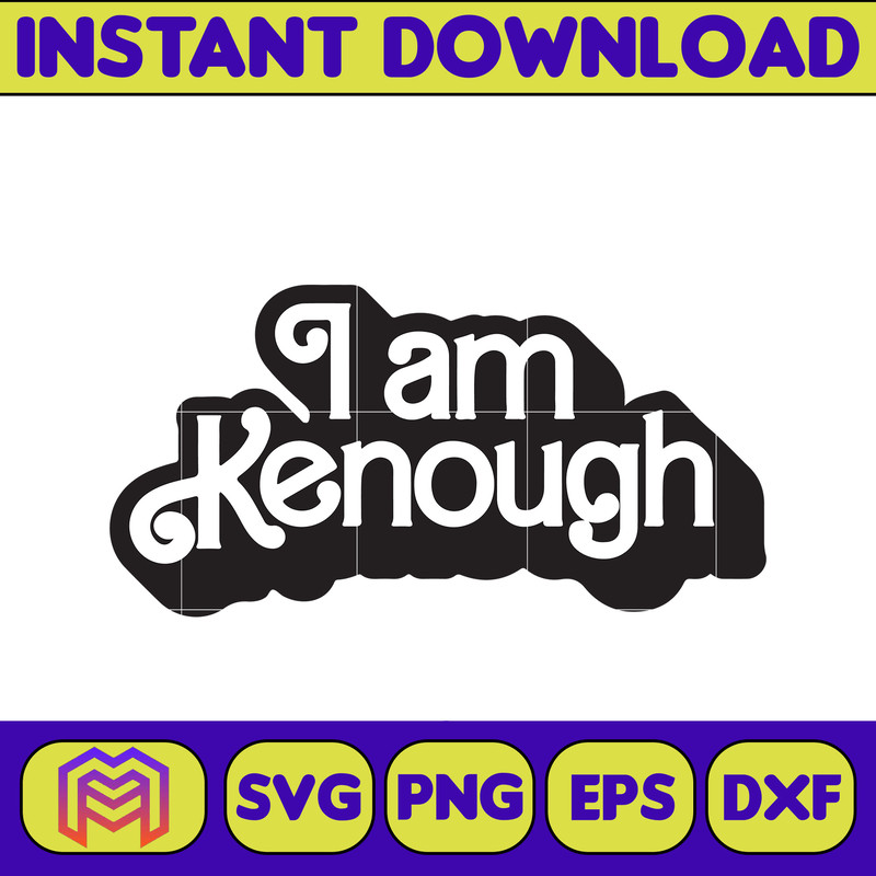 BarBie Doll Barbi Icons and Svg, Come On Let's Go Party Svg, Letters Cricut Files Digital Download SVG (52).jpg