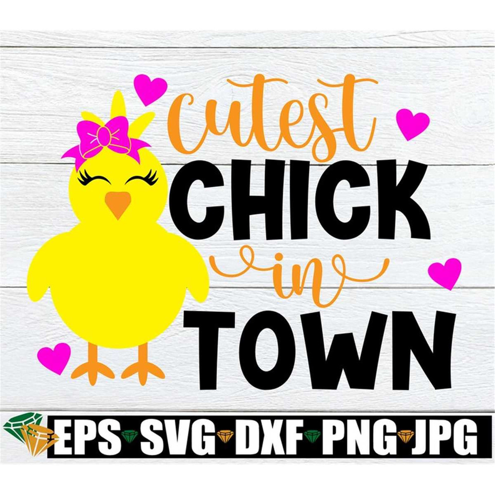 MR-208202304246-cutest-chick-in-town-cute-easter-svg-cute-girls-easter-shirt-image-1.jpg