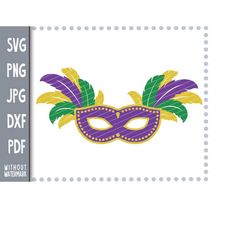 mardi gras mask svg dxf, carnival mardi gras silhouette cut files, mardi gras svg cricut cut files