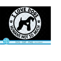 funny kerry blue terrier svg dog files for cricut. silhouette dog png, svg, dxf clipart files. kerry blue terrier svg, d