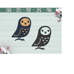 cartoon cute owl svg png, hearts svg png, love owls svg png, cute cartoon. cricut svg cut files png for shirts, signs, e