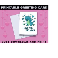 cute printable valentines card, digital downloadable happy valentines day card, funny card, instant jpg png downloadable