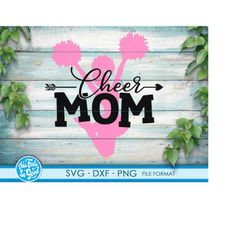 funny cheer mom svg cheerleader svg files for cricut. cheerleading clipart gift cheer mom svg cheerleaders png, svg, dxf