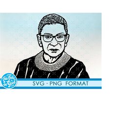 ruth bader ginsburg svg & png. supreme court justice ruth bader ginsburg png svg clipart. notorious rbg svg file for cri