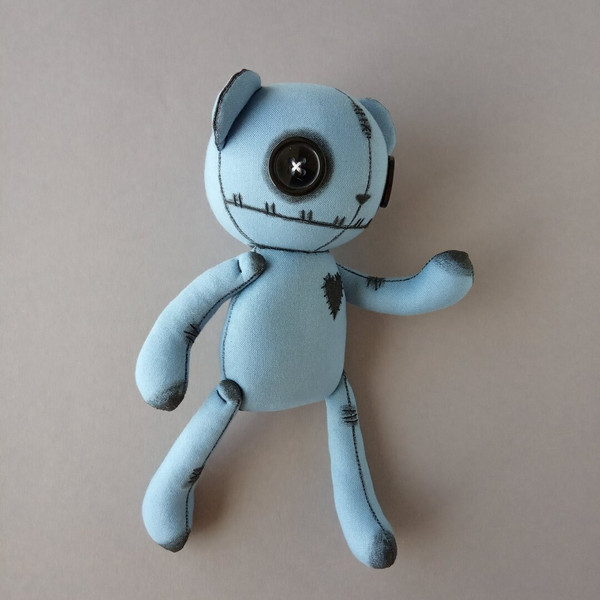 handmade-goth-doll-bear