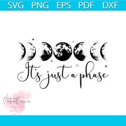 it's just a phase svg, christmas svg, christmas gift svg, merry christmas svg