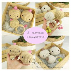 crochet pattern boob rattle