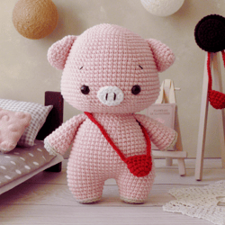 The Big Porc Amigurumi Pattern Doll PDF