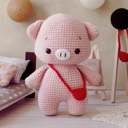 the big porc amigurumi pattern doll pdf