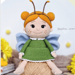 2023 Butterfly Girl Doll | Amigurumi Pattern Doll PDF