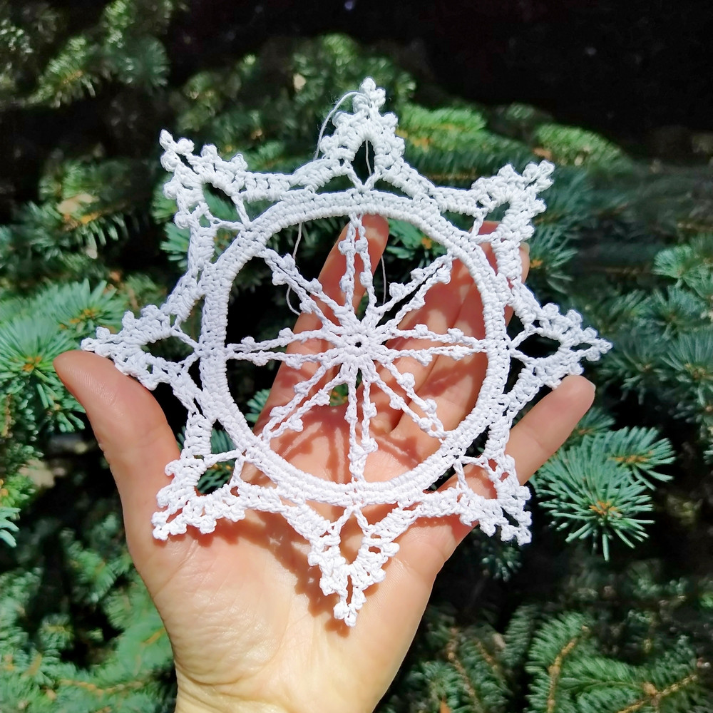 christmas snowflake crochet patternjpg