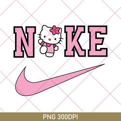 cute nike hello kitty png, sport cat kitty png, logo nike kitty png, sneaker logo nike png, kawaii kitty just do it png