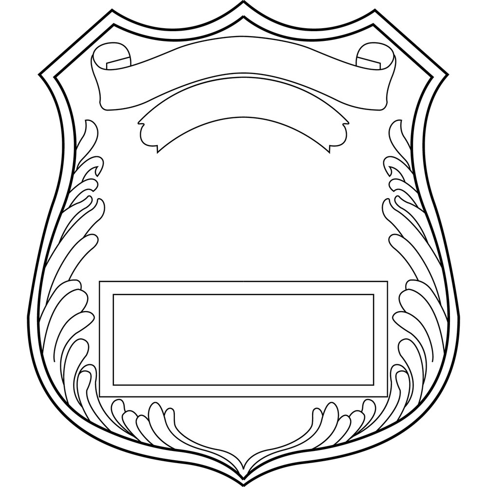 BLANK POLICE BADGE VECTOR SVG EPS DXF JPG PNG FILE 14.jpg