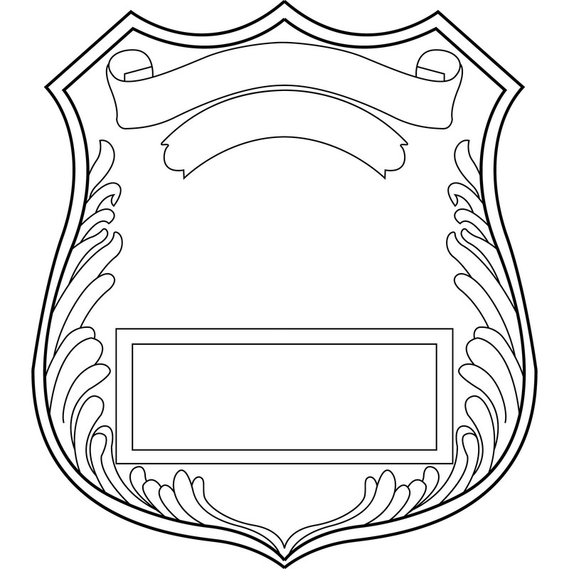 BLANK POLICE BADGE VECTOR SVG EPS DXF JPG PNG FILE 14.jpg