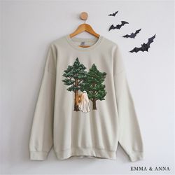 halloween sweatshirt, ghost sweatshirt, ghost shirt, halloween crewneck, fall sweater, cute ghost, spooky season, hallow