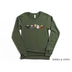 halloween coffee shirt, halloween t-shirt, fall coffee shirt, fall shirts, halloween shirt, pumpkin spice, coffee lover