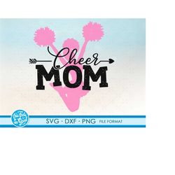 svg cheer mom svg cheerleader svg files for cricut. cheerleading clipart gift cheer mom svg cheerleaders png, svg, dxf c