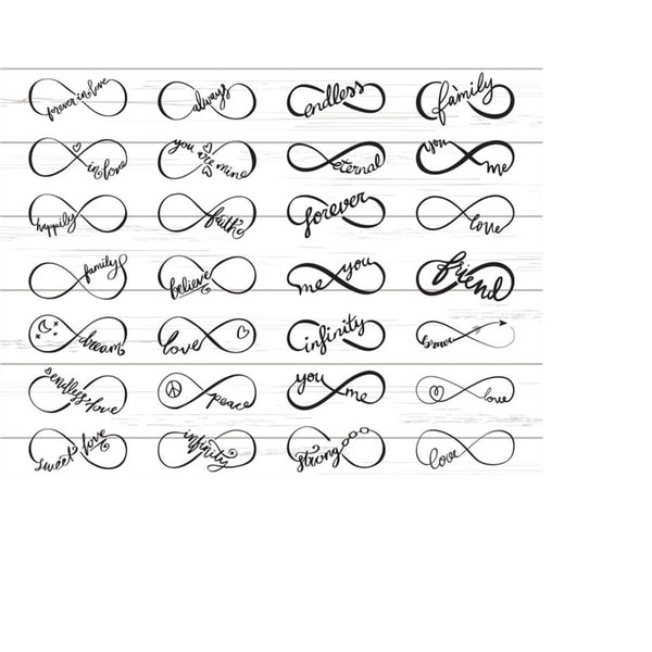 Infinity Friend Svg 28 Infinity SVG / Infinity Symbol svg / Family Infinity/ Lov - Inspire ...