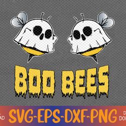 boo bees halloween funny costume bee couple svg, eps, png, dxf, digital download