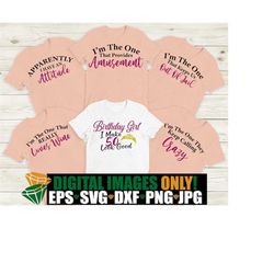 girls birthday trip. matching birthday. 50th birthday trip. i make 50 look good. girls trip. girls night. funny matching