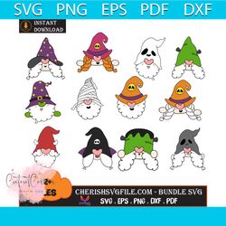 12 files gnomes cute bundle svg, christmas svg, gnomes bundle svg