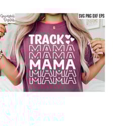 track mom cut files | track and field svgs | long distance running | high school track | middle school track | track sea