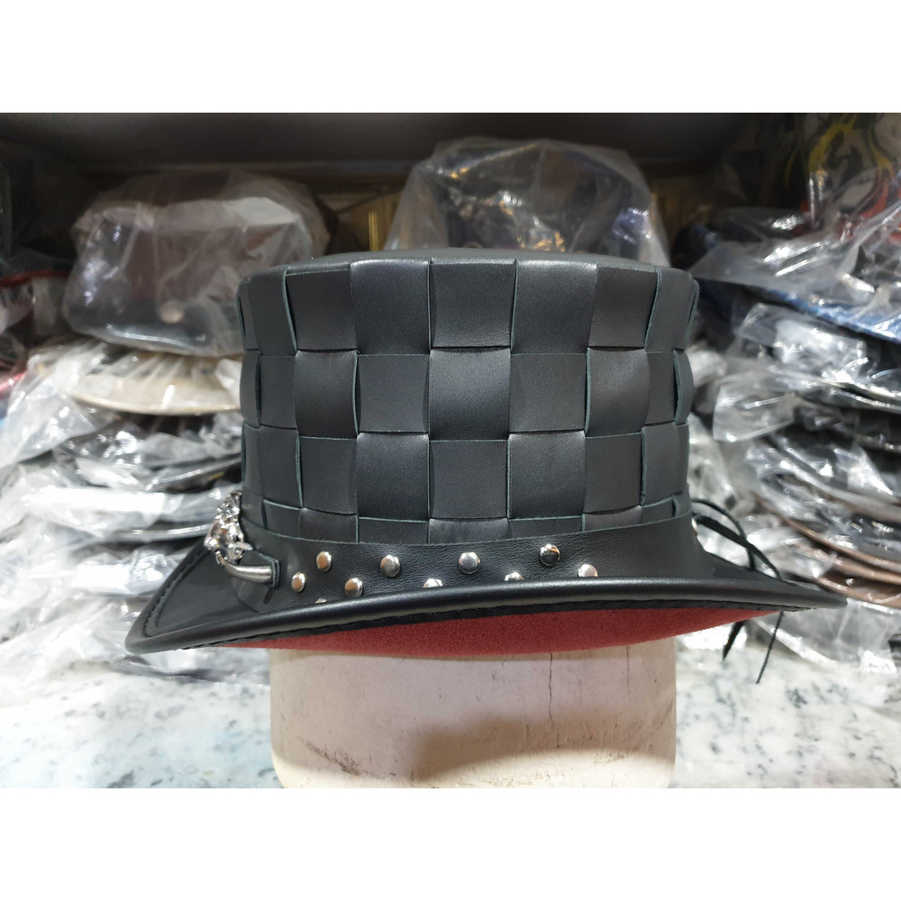 Lion King El Dorado Leather Top Hat 9jpg