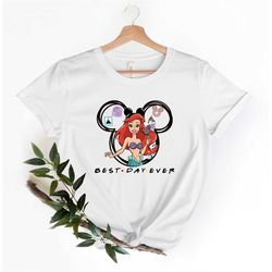 disney princess shirt, ariel best day ever shirts, disney ariel shirt, little mermaid shirt, disneyland shirt, magic kin