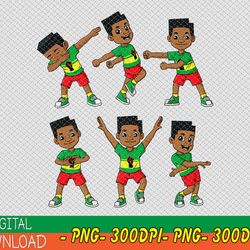 dancing black king juneteenth dance challenge png, digital download