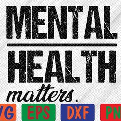 mental health awareness shirt wear green ribbon svg, eps, png, dxf, digital download