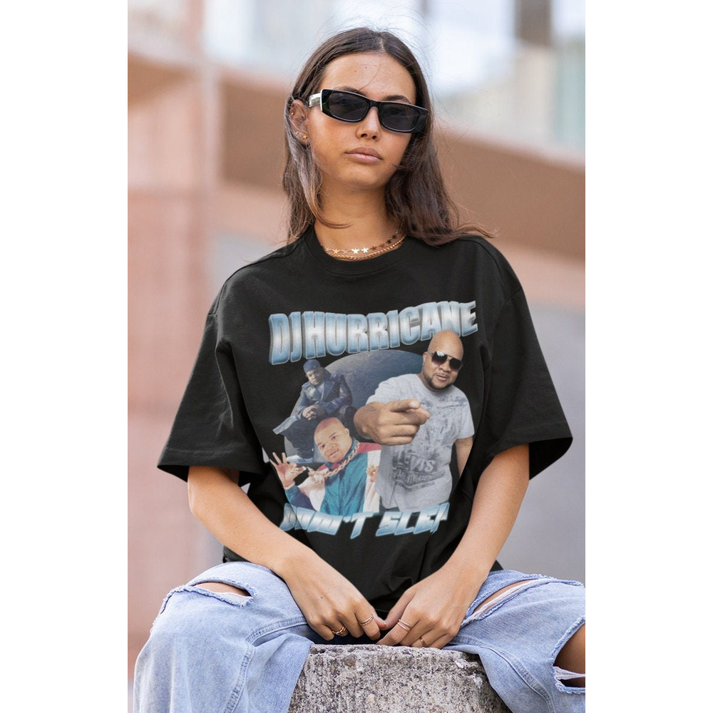 DJ HURRICANE Hiphop TShirt Dj Hurricane Sweatshirt Vintage Dj Hurricane Hip hop RnB Rapper Soul Dj Hurricane American Rapper Shirt - 1.jpg