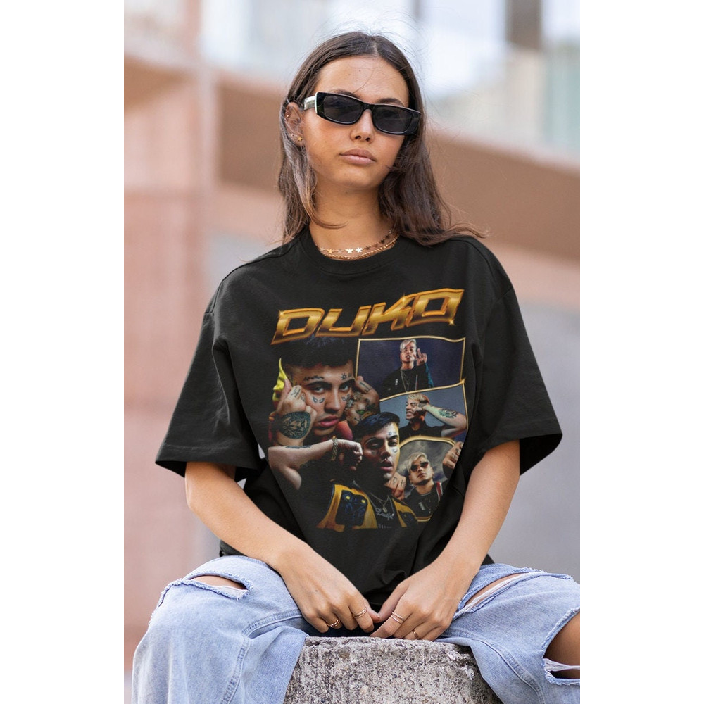 DUKO Hiphop TShirt Duko Sweatshirt Vintage Duko Hip hop RnB Rapper Soul Duko American Rapper Shirt - 1.jpg