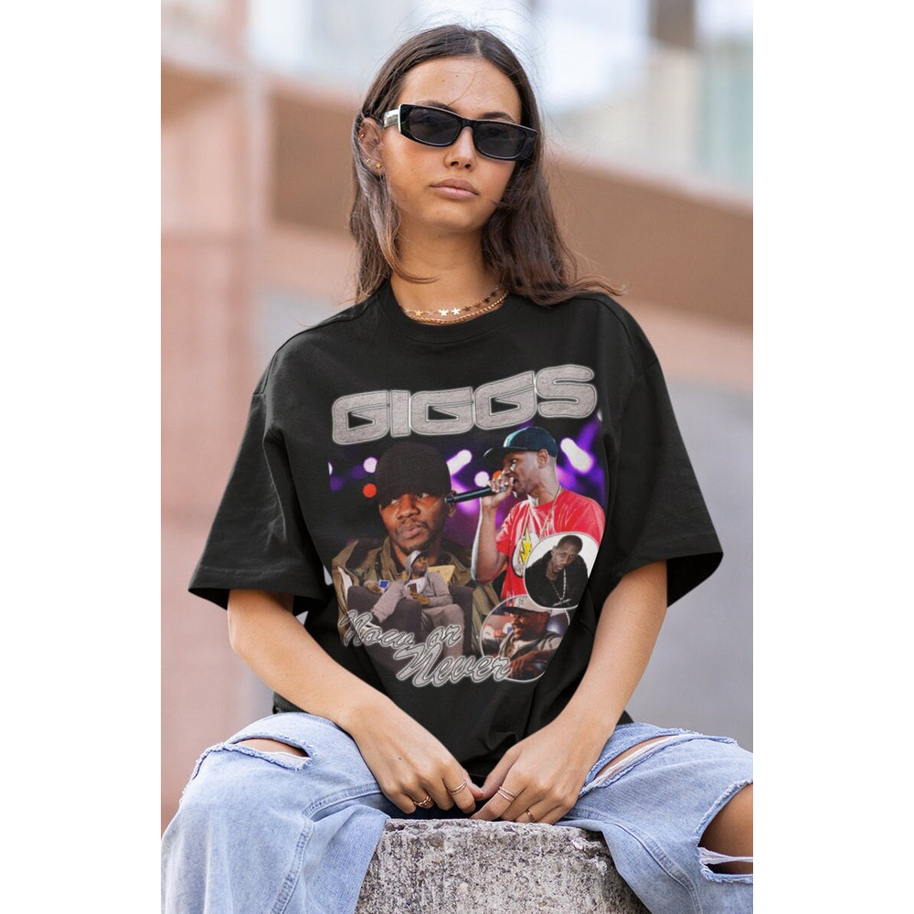 GIGGS Hiphop TShirt  Giggs Sweatshirt Vintage  Giggs Hip hop RnB Rapper Soul  Giggs American Rapper Shirt - 1.jpg