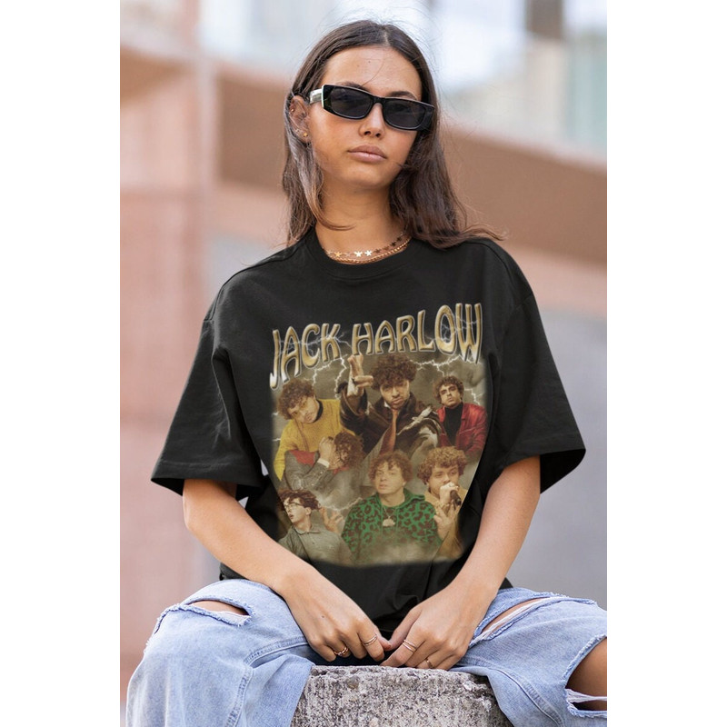 JACK HARLOW Hiphop TShirt Jack Harlow Sweatshirt Vintage Jack Harlow Hip hop RnB Rapper Soul Jack Harlow American Rapper Shirt - 1.jpg