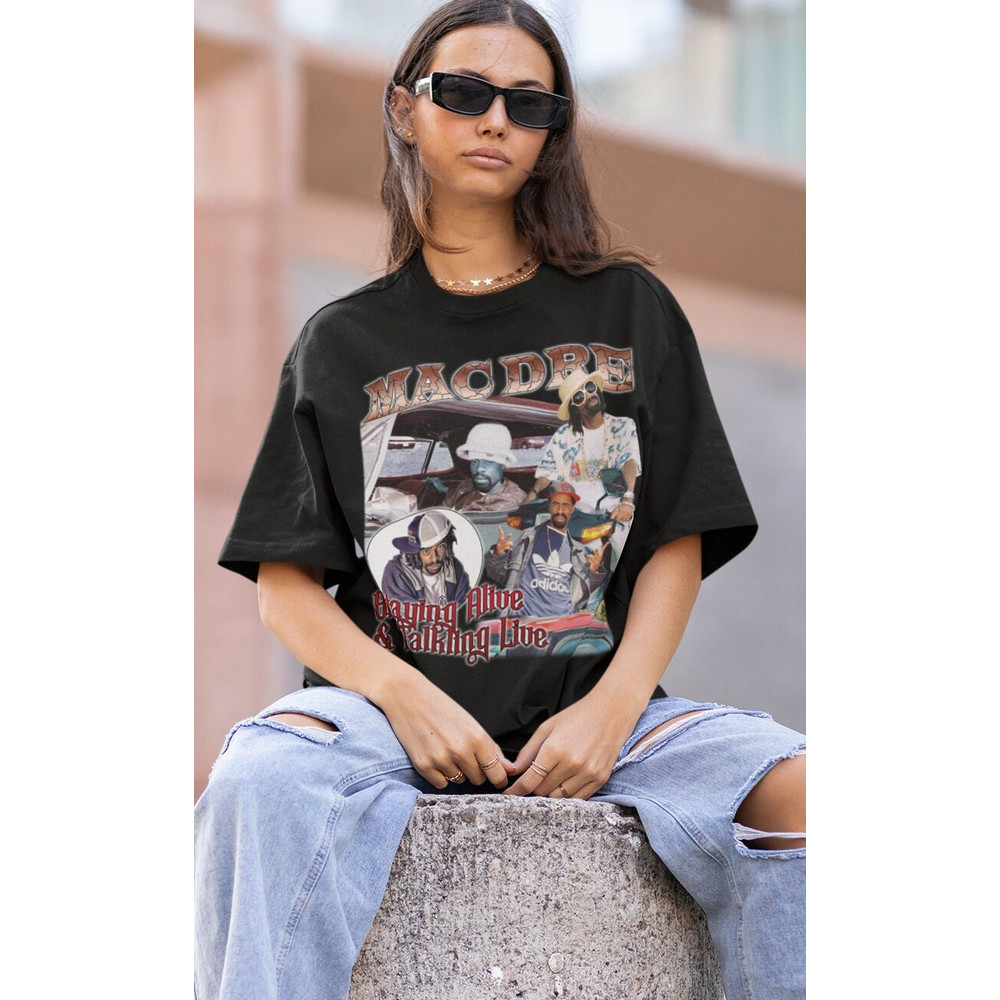 MAC DRE Hiphop TShirt  Mac Dre Sweatshirt  Mac Dre Hiphop RnB Rapper  T-Shirt Tshirt Shirt Tee - 1.jpg