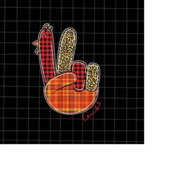 peace love turkey grateful png, turkey grateful thanksgiving png, peace love thanksgiving png, turkey hand sign png