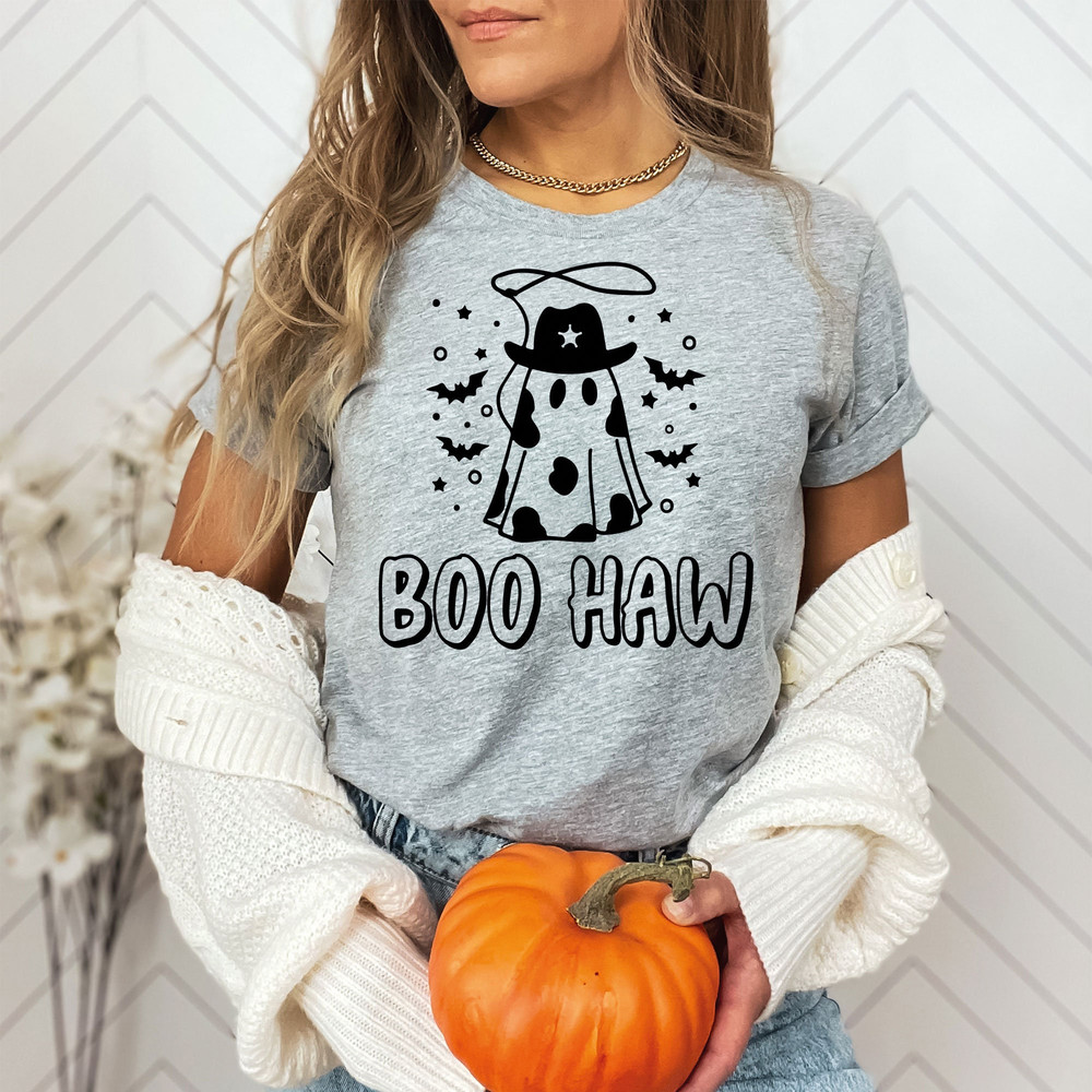 Boo Haw SVG PNG, Cowboy Ghost Svg, Halloween Svg, Funny Halloween Shirt Svg, Spooky Vibes Svg, Cowboy Hat Svg, Halloween Cowgirl Svg - 3.jpg