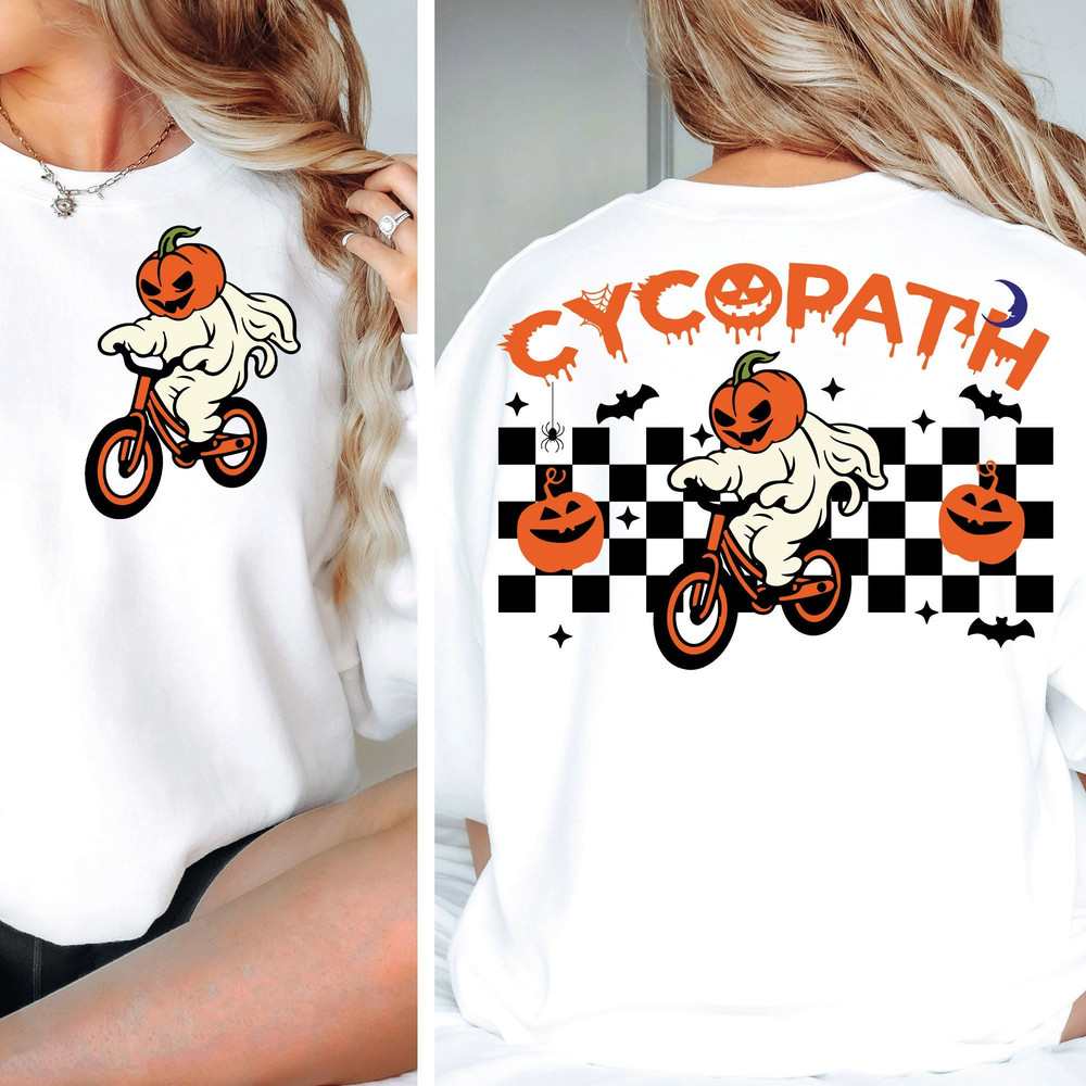 Cycopath PNG-Halloween Sublimation Digital Design Download-bicycle png, ghost png, spooky season png, vintage png, trendy halloween png - 1.jpg