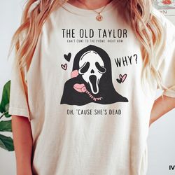 taylor swift halloween shirt, scream shirt, horror movie, look what you made me do, taylor swift shirt, midnights