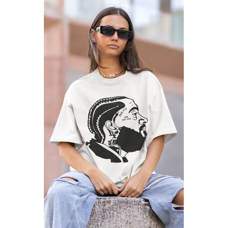 NIPSEY HUSSLE Hihphop TShirt Nipsey Hussle Sweater Sweatshirt Nipsey Hussle Hiphop RnB Rapper Nipsey Hussle T-Shirt Tshirt Shirt - 1.jpg