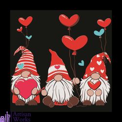 valentine gnomes svg, valentine svg, gnomes svg, gnomes valentine svg, gnomes love svg, hearts svg, red hearts svg, cute