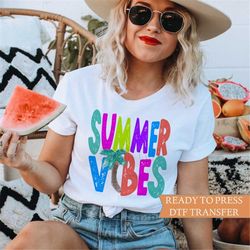 dtf transfers, ready to press, t-shirt transfers, heat transfer, direct to film, fall dtf transfers, summer vibes, palm