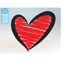 scribble heart svg, love svg, love heart svg cut files for cricut, heart clipart, clip art, love png, heart png, svg, dx