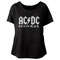 ACDC Back In Black Vintage Black Junior Women's Dolman T-Shirt - 1.jpg