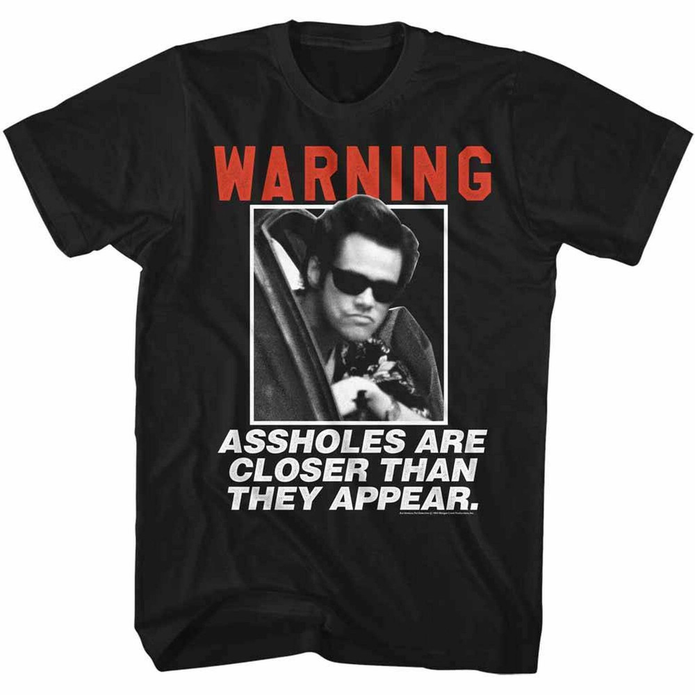 Ace Ventura Acehole Black Adult T-Shirt - 1.jpg